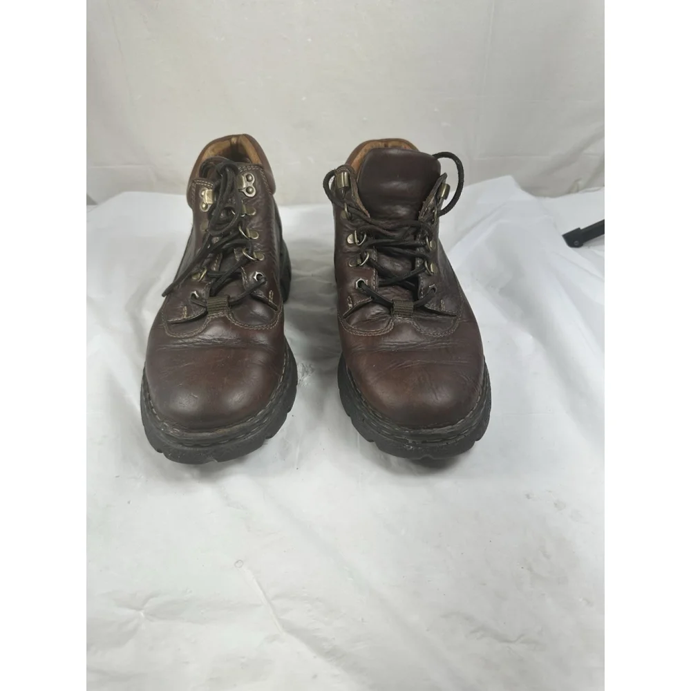 BORN OXFORD CHUKKA BOOT B6251 BROWN LEATHER SIZE 11